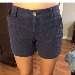 Lilly Pulitzer Navy Jayne Women’s Shorts, Size 4